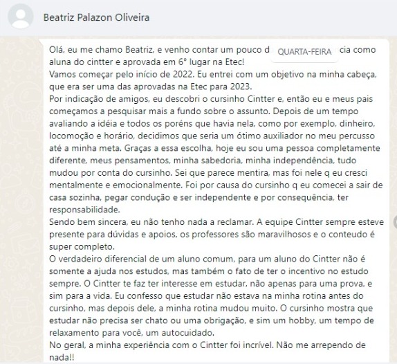 Aluna Beatriz Palonzo de Oliveira_Pitágoras