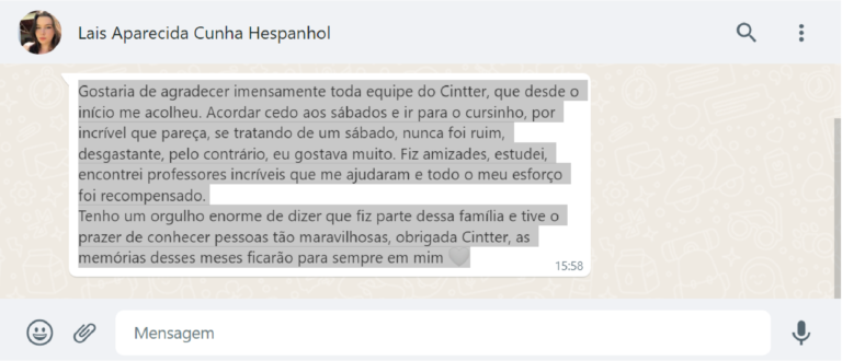LAÍS APARECIDA CUNHA HESPANHOL